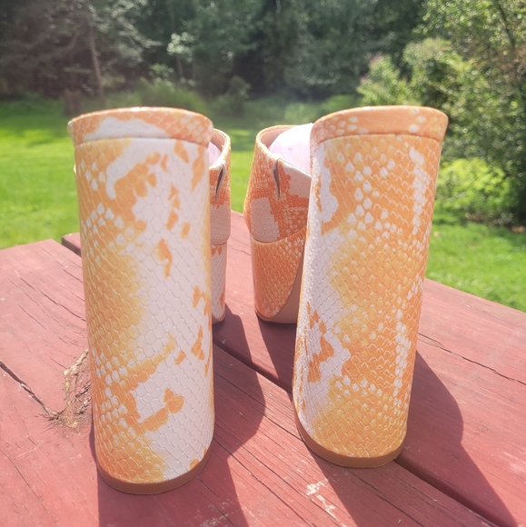 NWT SCHUTZ "Cali" platform sandals sz8.5 - Picture 4 of 11